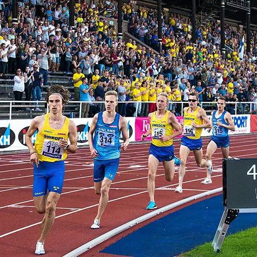 5.000 metros en el Torneo Internacional de Atletismo Finlandia-Suecia 2019, ©Frankie Fouganthin, Wikimedia Commons