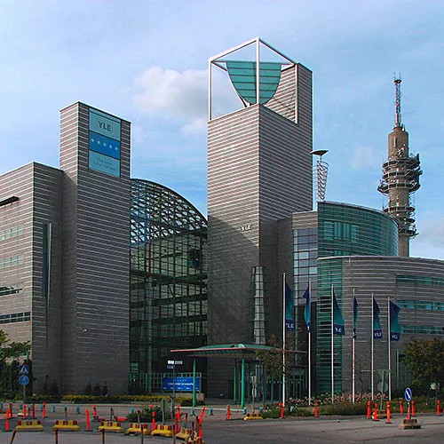 Emisora ​​pública finlandesa Yle (Yleisradio), ©Markus Koljonen, Wikimedia Commons