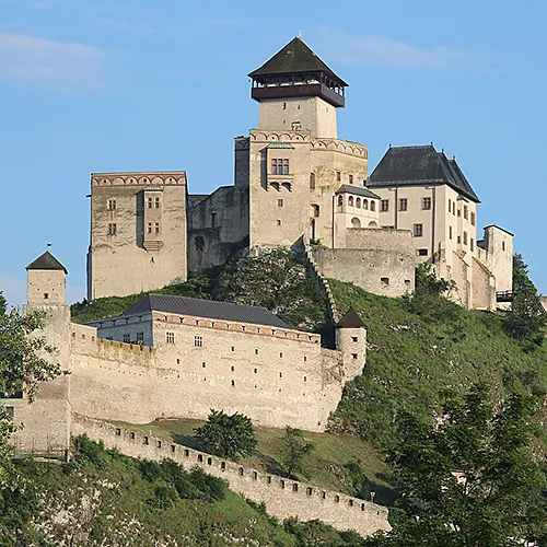 Castillo de Trenčín, Eslovaquia, ©Ingo Mehling, Wikimedia Commons