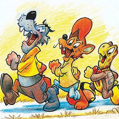 Zvitorepec, Trdonja y Lakotnik, ©Dogodivščine Zvitorepca, Trdonje in Lakotnika Facebook