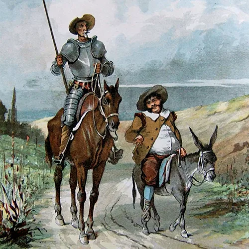 El Ingenioso Hidalgo Don Quijote de la Mancha. ©David Jules, Biblioteca Virtual Miguel de Cervantes