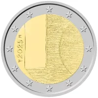 Moneda de 2 euros conmemorativos Finlandia 2025 - Diplomacia y política exterior