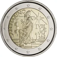 Moneda de 2 euros conmemorativos San Marino 2025 - Año Jubilar