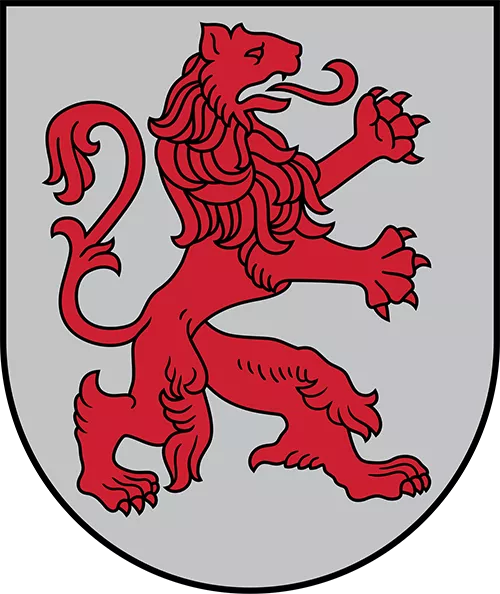 Escudo de armas de la región letona de Kurzeme, ©Urmas, Wikimedia Commons