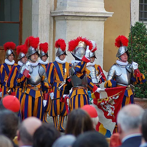 Guardia Suiza Pontificia. ©Andreas Walker, Wikimedia Commons