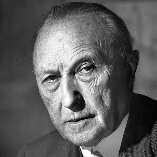 Konrad Adenauer, ©German Federal Archives, Foto Katherine Young